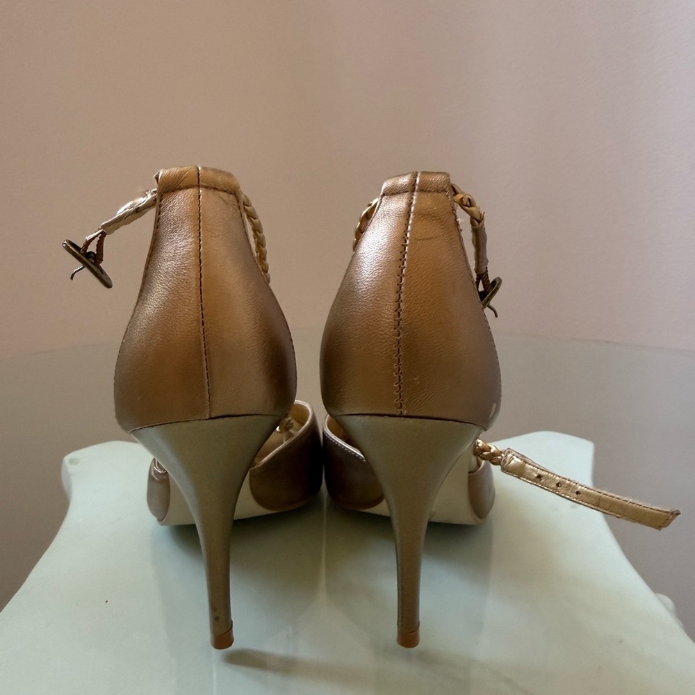 Elegant Tan Women's Heels BCBG